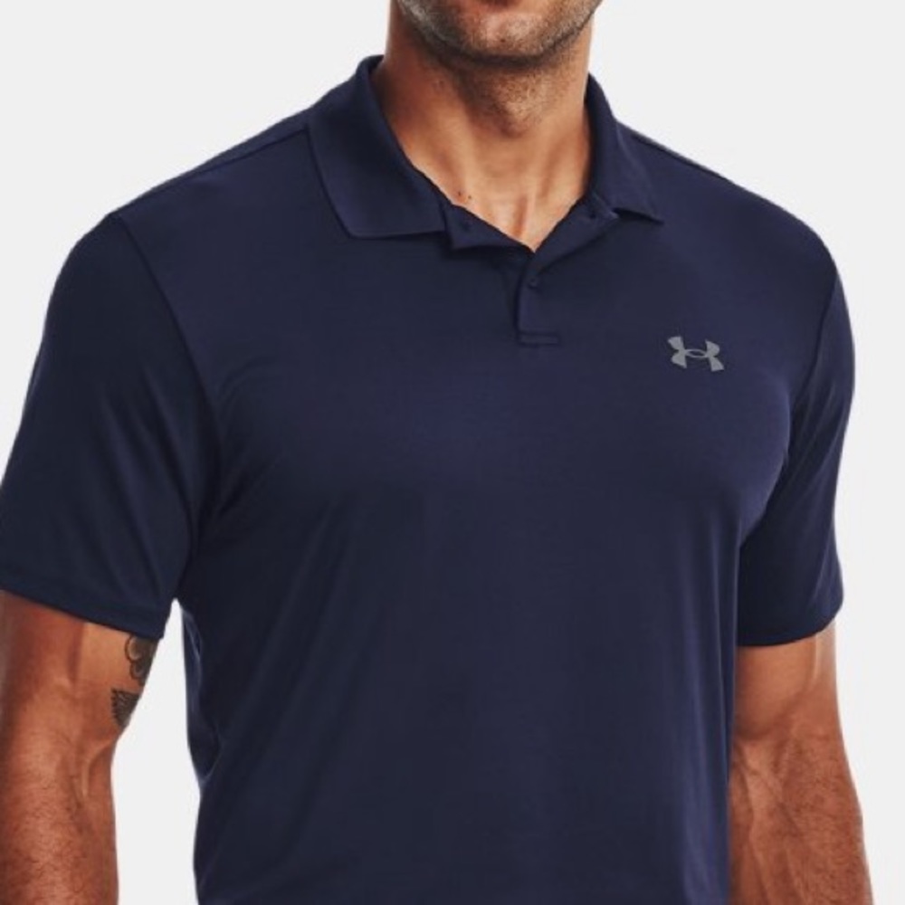Men's Under Armour Performance NAVY Golf Polo, NEW